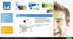 Desktop Screenshot of profimed.at
